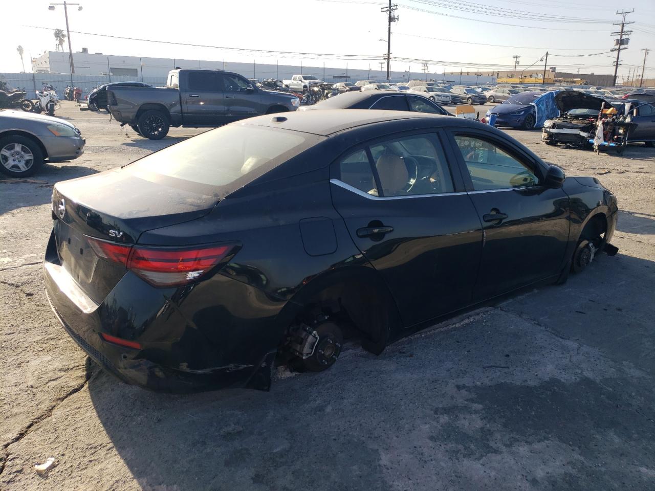 2023 NISSAN SENTRA SV VIN:3N1AB8CV9PY245273
