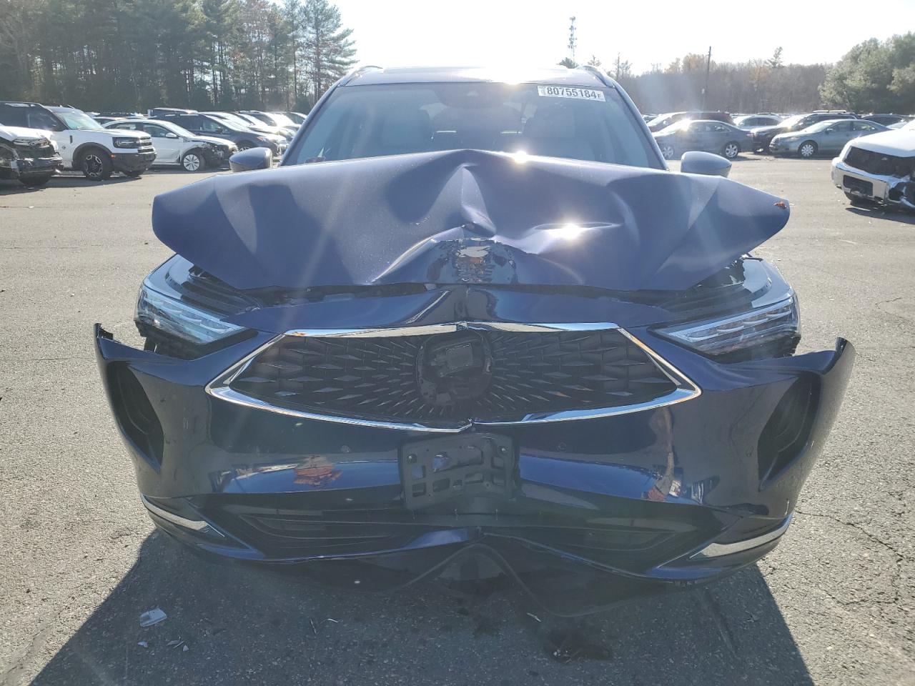 2022 ACURA MDX TECHNOLOGY VIN:5J8YE1H49NL050047