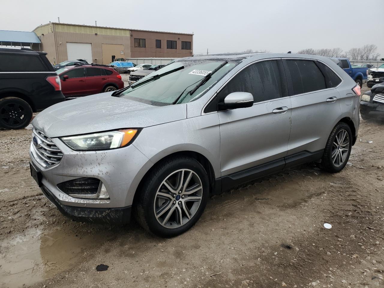 2022 FORD EDGE TITANIUM VIN:2FMPK4K97NBB15014