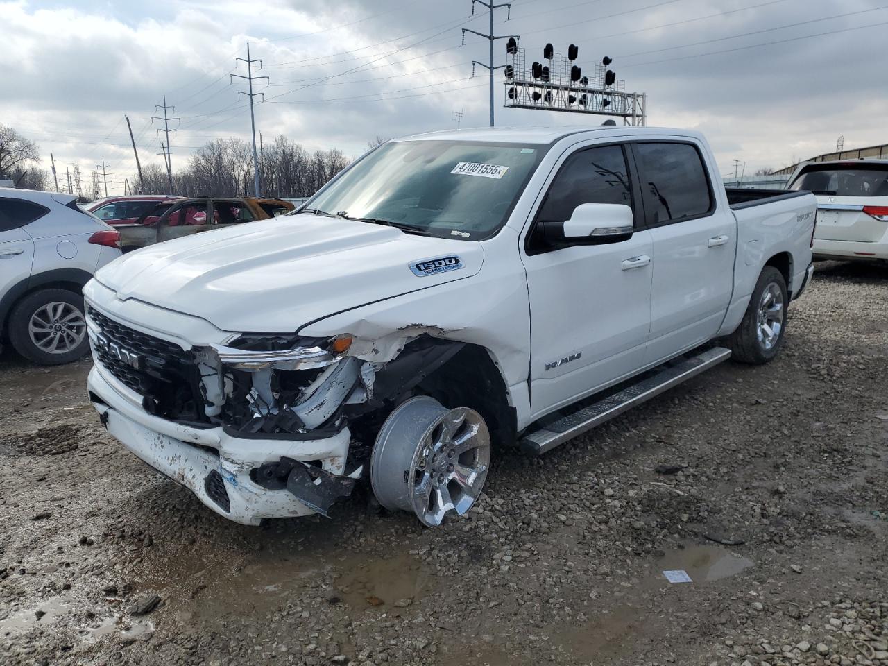 2022 RAM 1500 BIG HORN/LONE STAR VIN:1C6SRFFT3NN451153