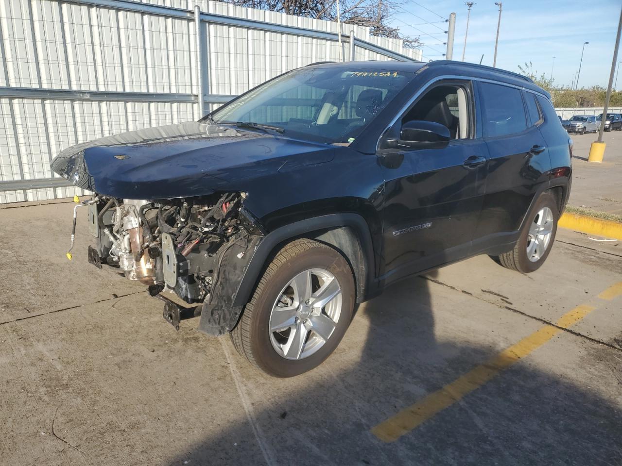 2022 JEEP COMPASS LATITUDE VIN:3C4NJCBB4NT113558