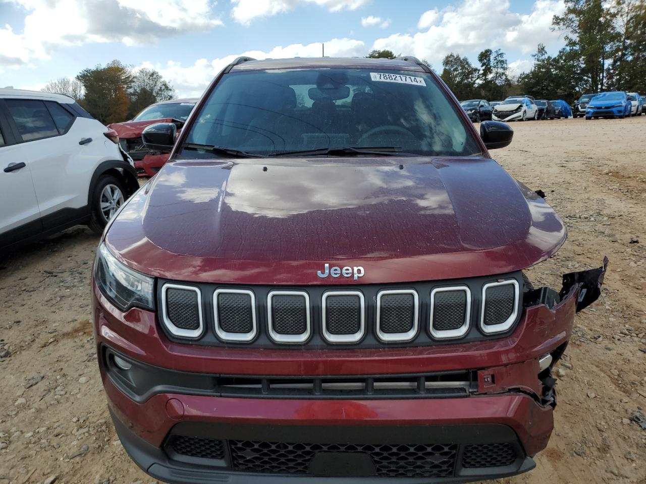 2022 JEEP COMPASS LATITUDE VIN:3C4NJCBB5NT155883