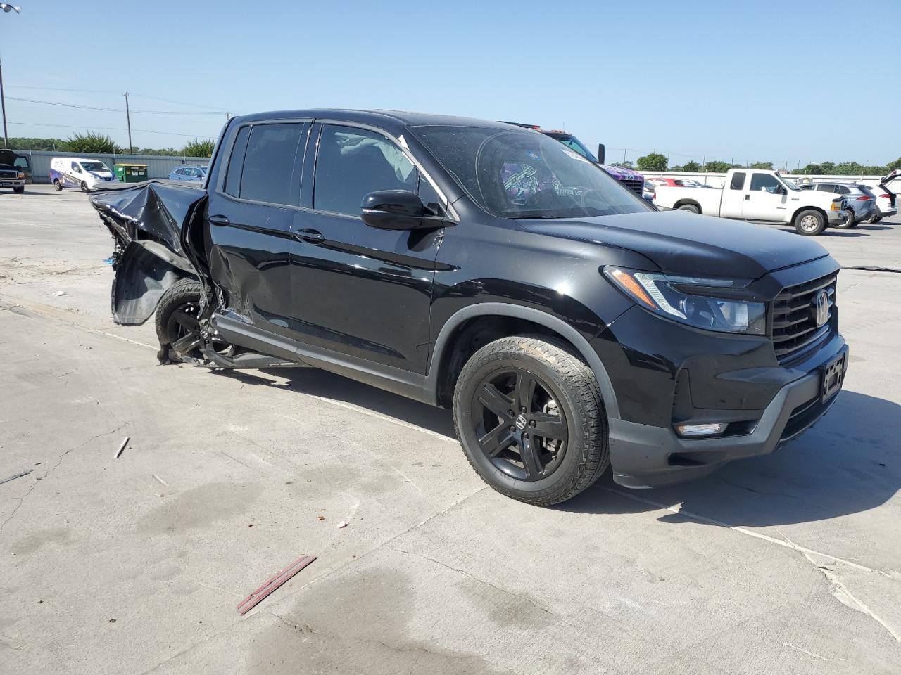 2022 HONDA RIDGELINE BLACK EDITION VIN:5FPYK3F85NB006923