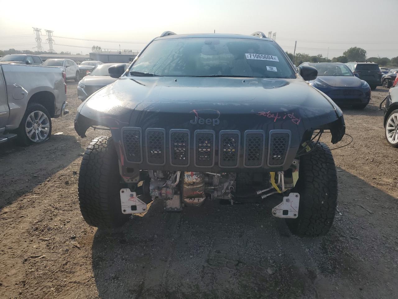 2022 JEEP CHEROKEE TRAILHAWK VIN:1C4PJMBX6ND537243