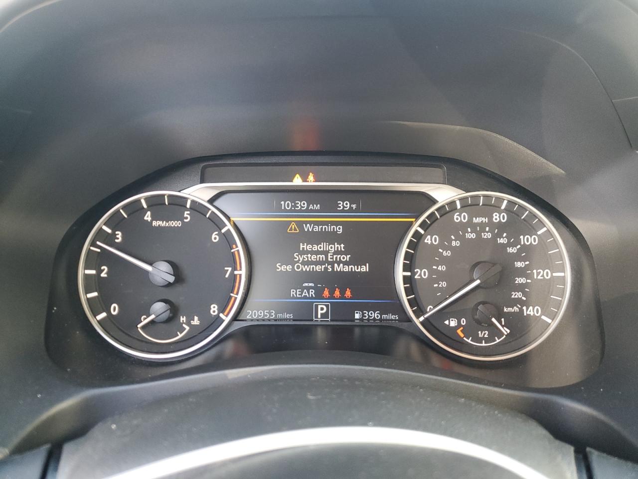 2023 NISSAN ALTIMA SR VIN:1C4BJWEG4CL128341