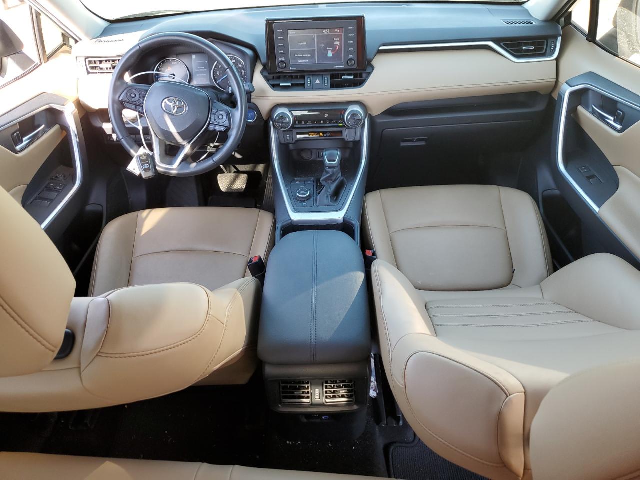 2022 TOYOTA RAV4 XLE PREMIUM VIN:JTMB6RFV2ND521901
