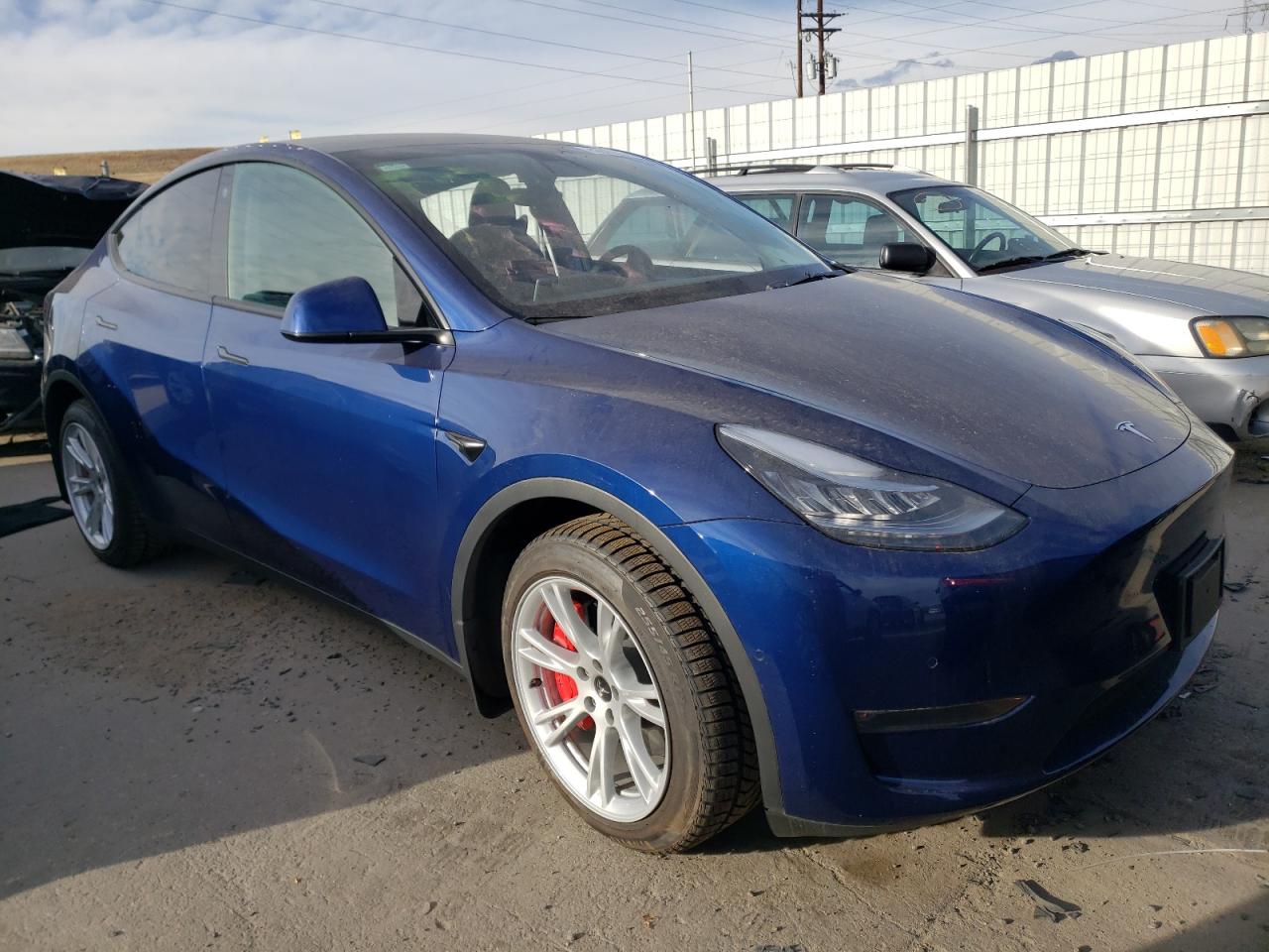 2022 TESLA MODEL Y  VIN:7SAYGDEE3NF449632