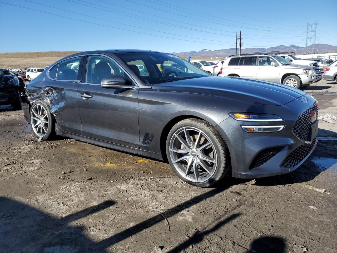 2022 GENESIS G70 BASE VIN:KMTG34TA5NU085937