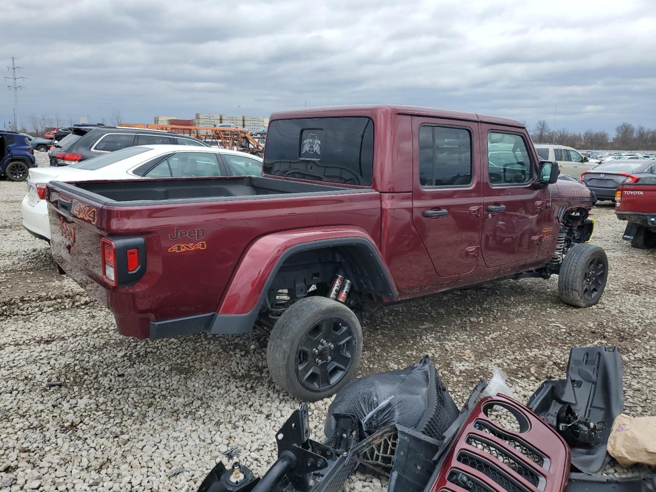 2022 JEEP GLADIATOR MOJAVE VIN:1C6JJTEG3NL134765