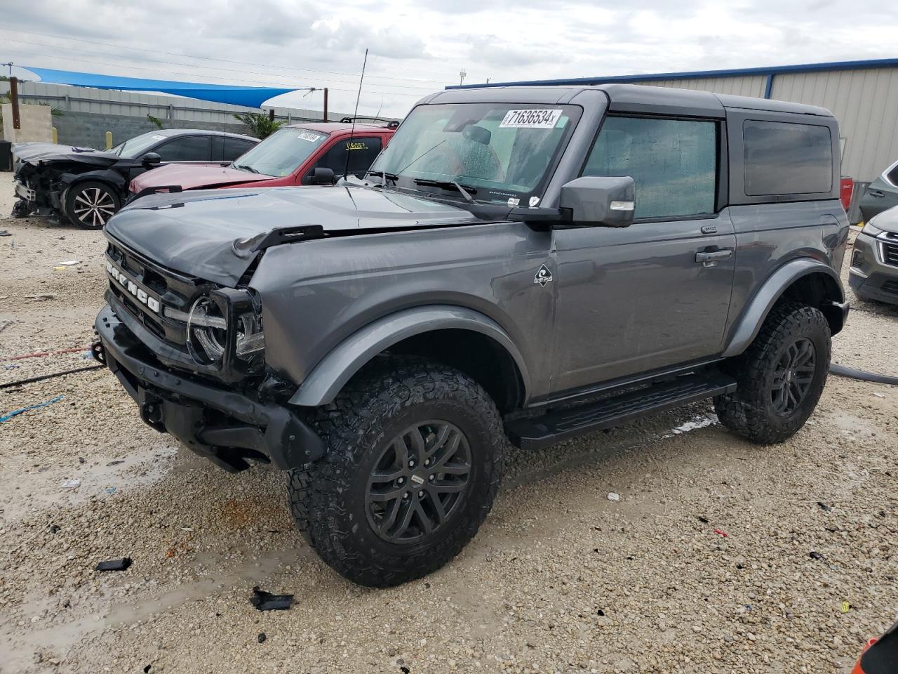 2023 FORD BRONCO BASE VIN:1FMDE5CH0PLA84438