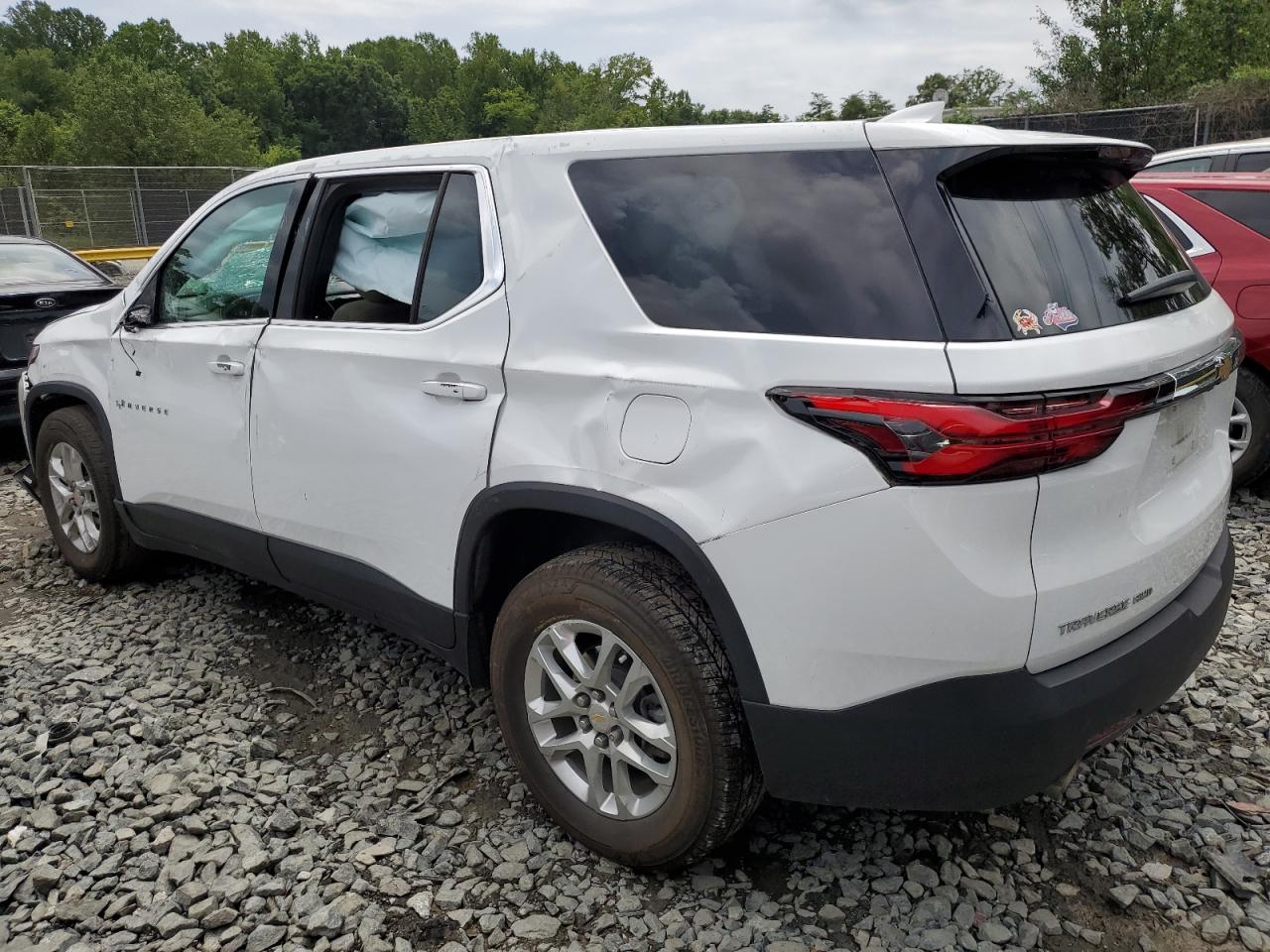 2022 CHEVROLET TRAVERSE LS VIN:1GNEVFKW9NJ161354