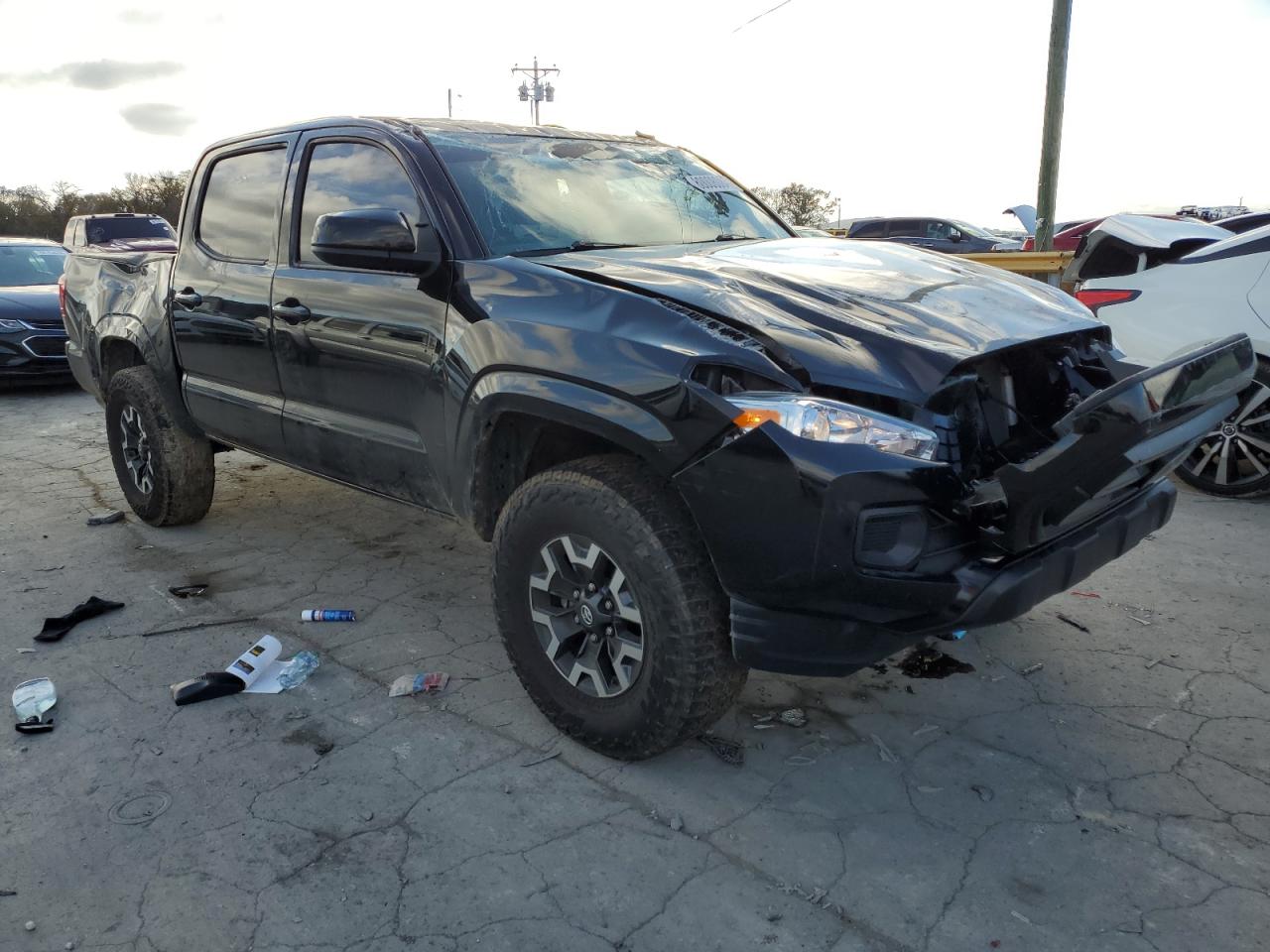 2022 TOYOTA TACOMA DOUBLE CAB VIN:3TYAX5GN1NT038697