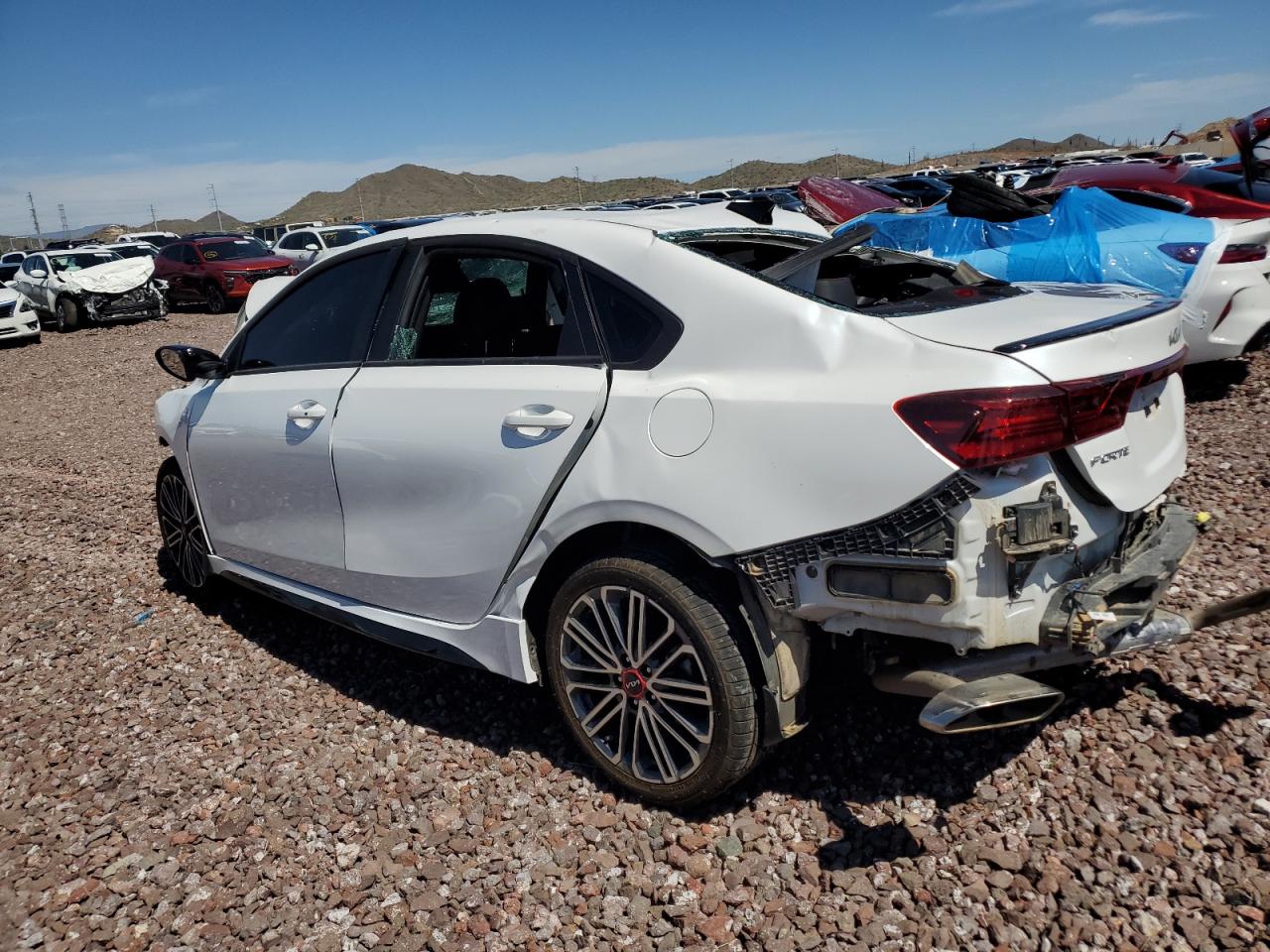 2023 KIA FORTE GT VIN:3KPF44AC7PE621221