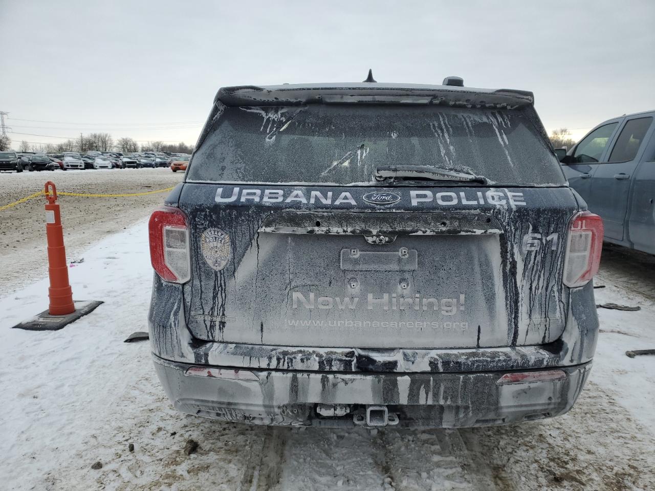 2022 FORD EXPLORER POLICE INTERCEPTOR VIN:1FM5K8AB3NGC19527