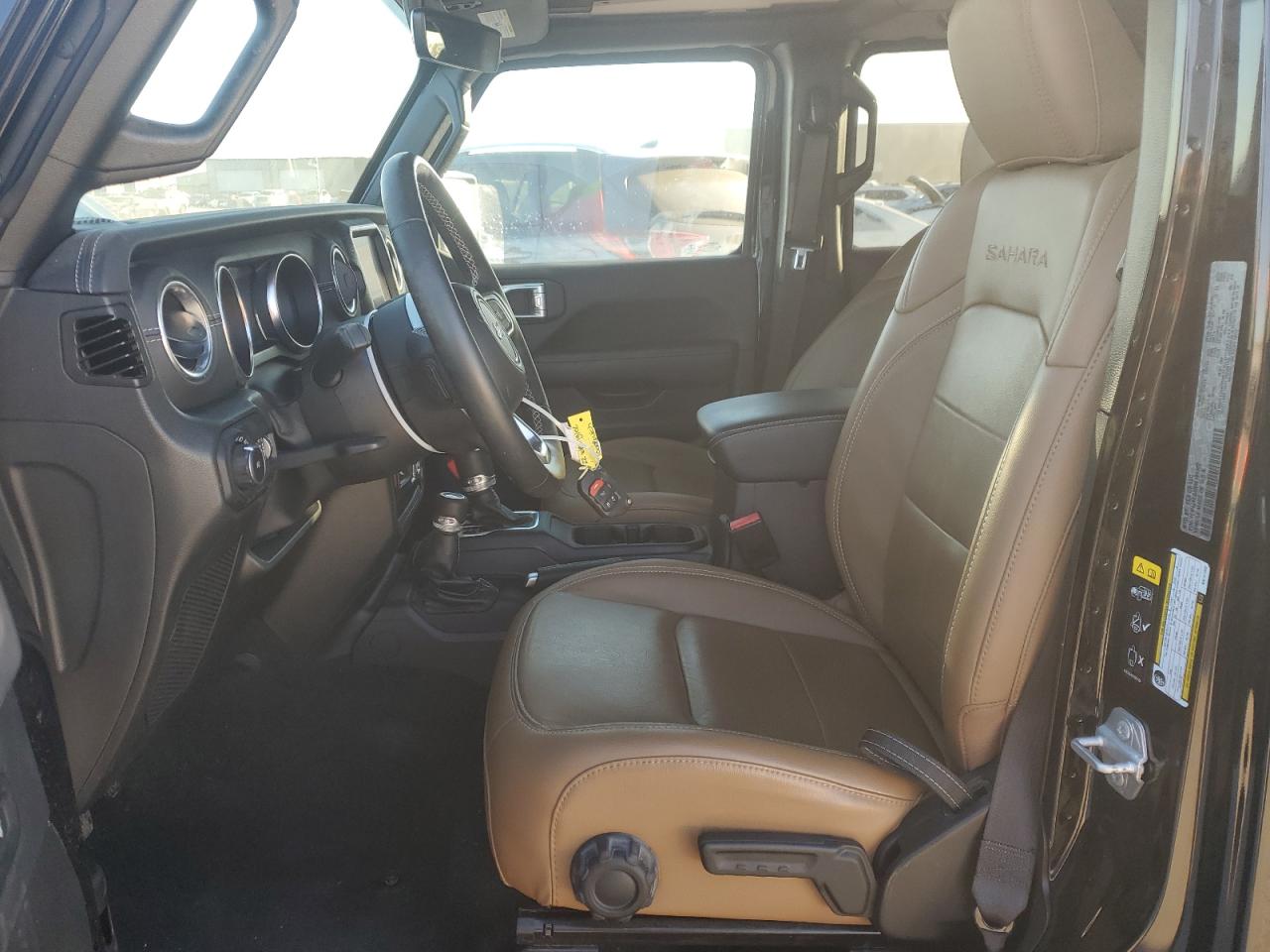 2022 JEEP WRANGLER UNLIMITED SAHARA VIN:1C4HJXEG9NW191002