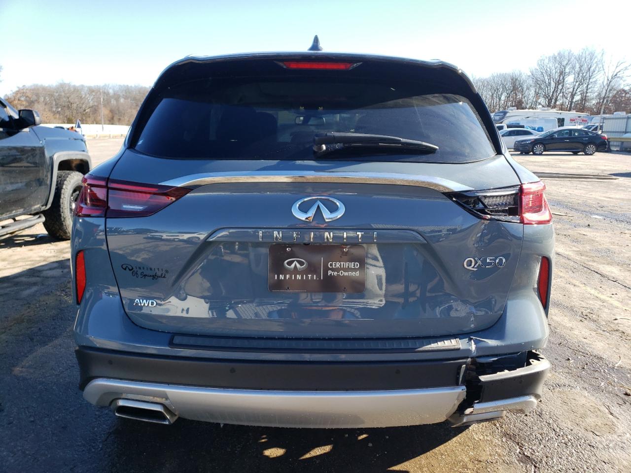 2022 INFINITI QX50 ESSENTIAL VIN:5N1AR2MN2DC618996