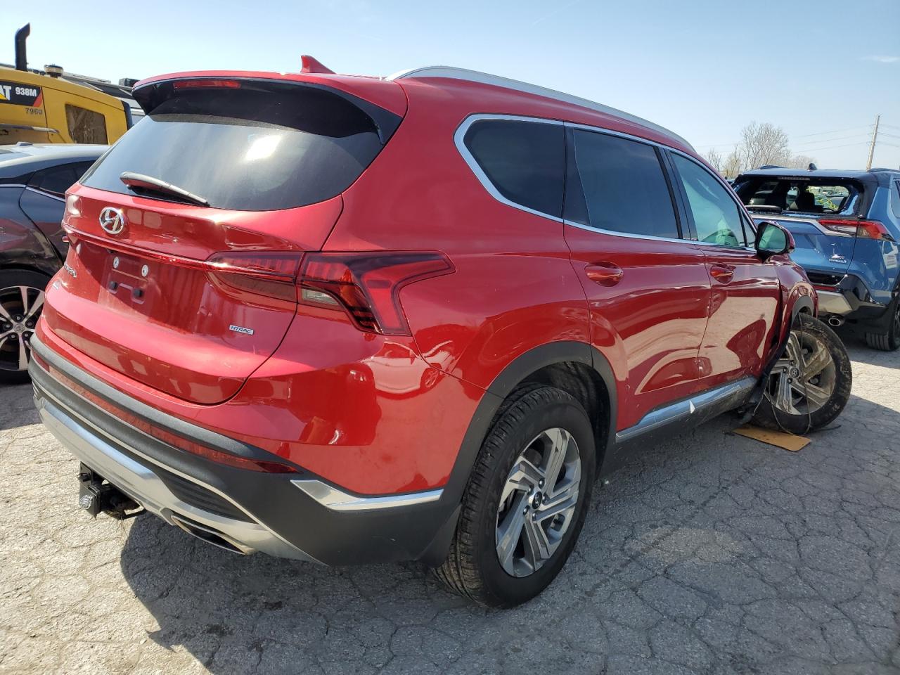 2022 HYUNDAI SANTA FE SEL VIN:5NMS2DAJ5NH410883