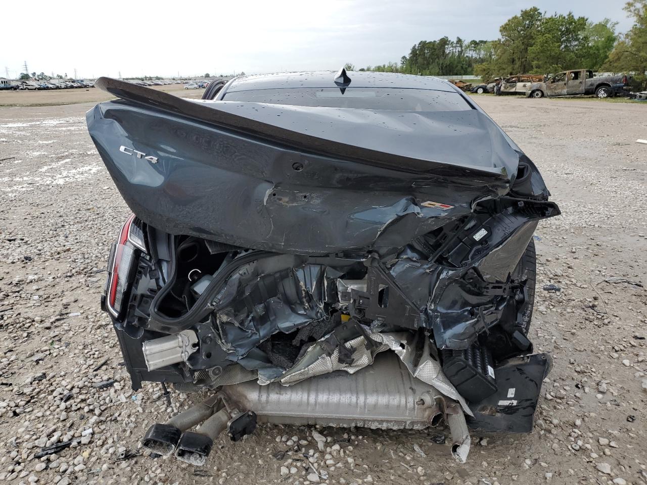 2022 CADILLAC CT4-V BLACKWING VIN:1G6DL5RP7N0260007