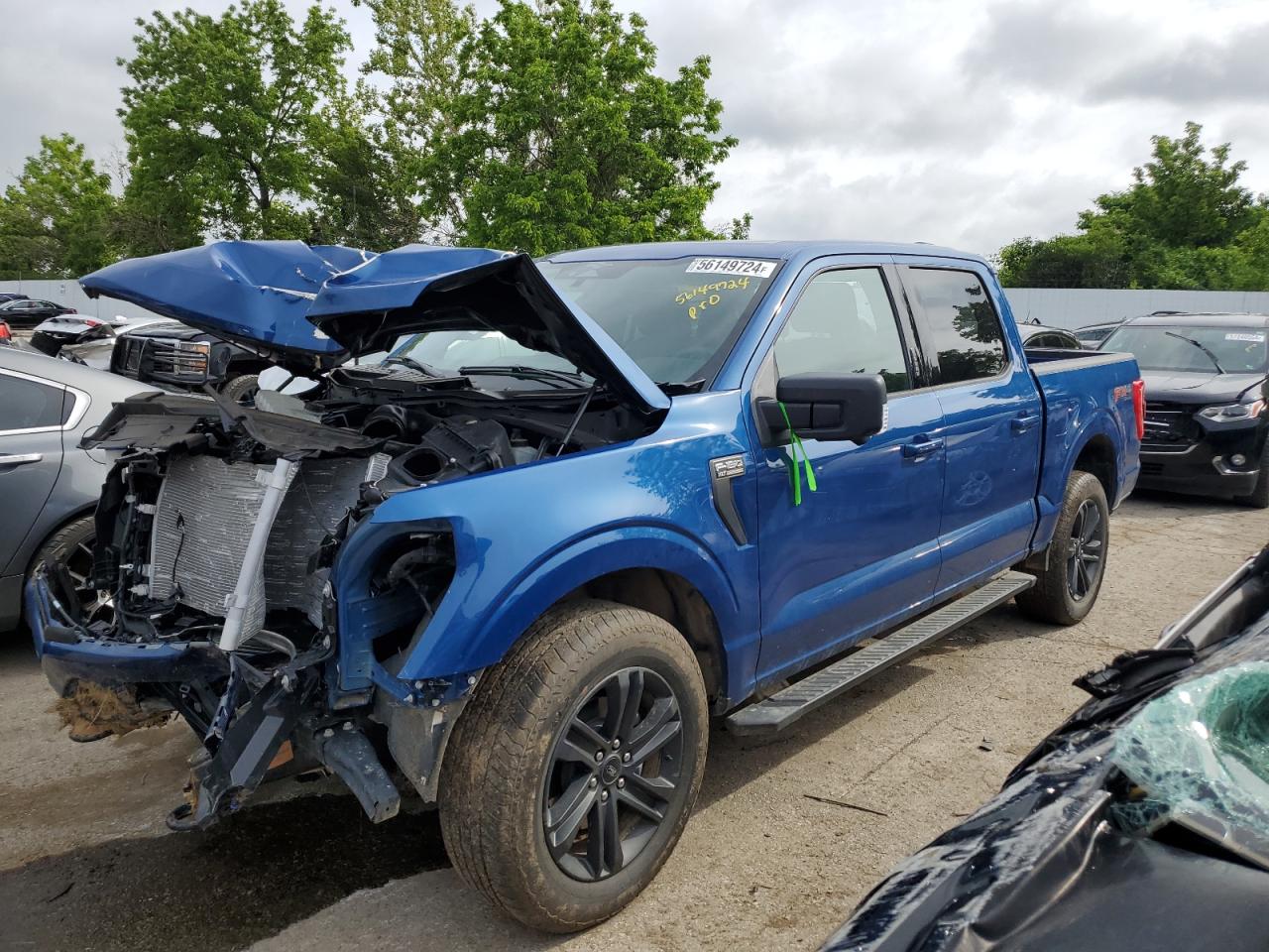 2023 FORD F150 SUPERCREW VIN:1FTFW1E84PKE69779