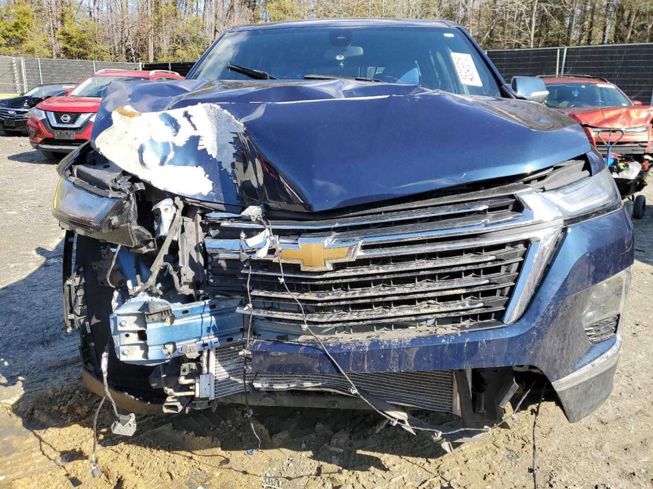 2022 CHEVROLET TRAVERSE LT VIN:1GNERHKW8NJ134324