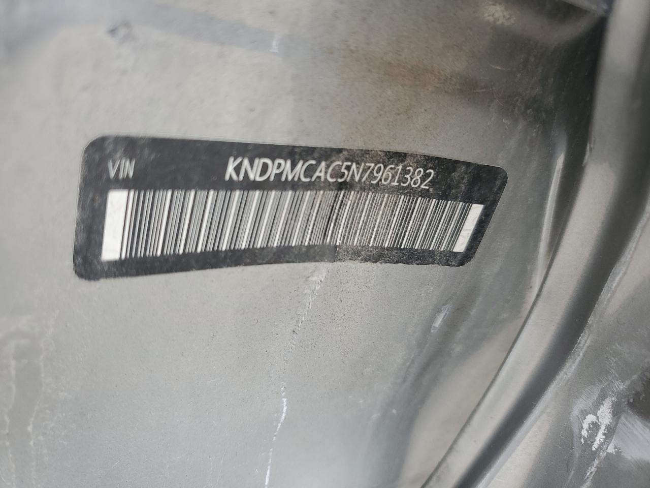 2022 KIA SPORTAGE LX VIN:KNDPMCAC5N7961382