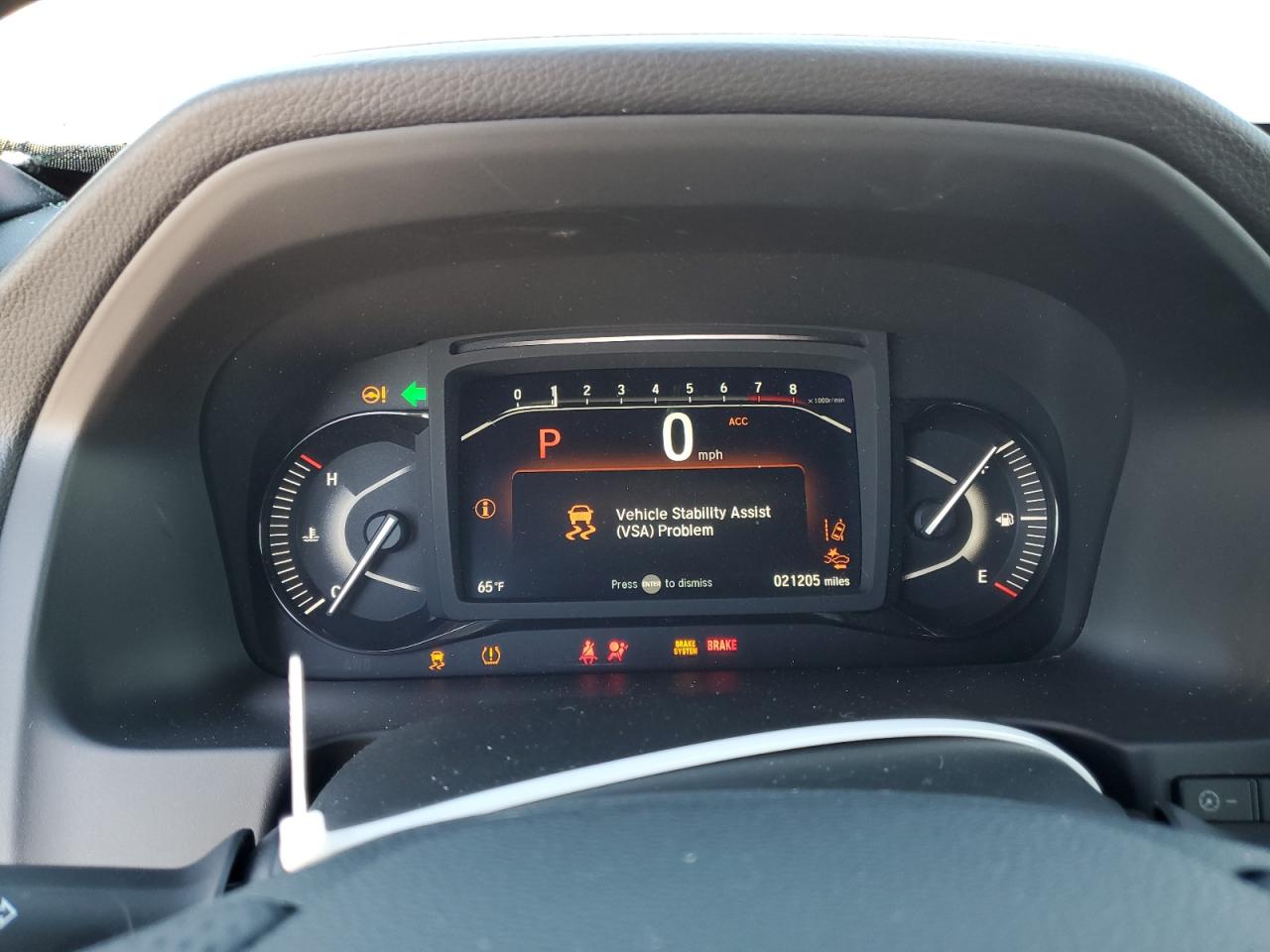 2023 HONDA PASSPORT TRAIL SPORT VIN:5FNYF8H60PB000729