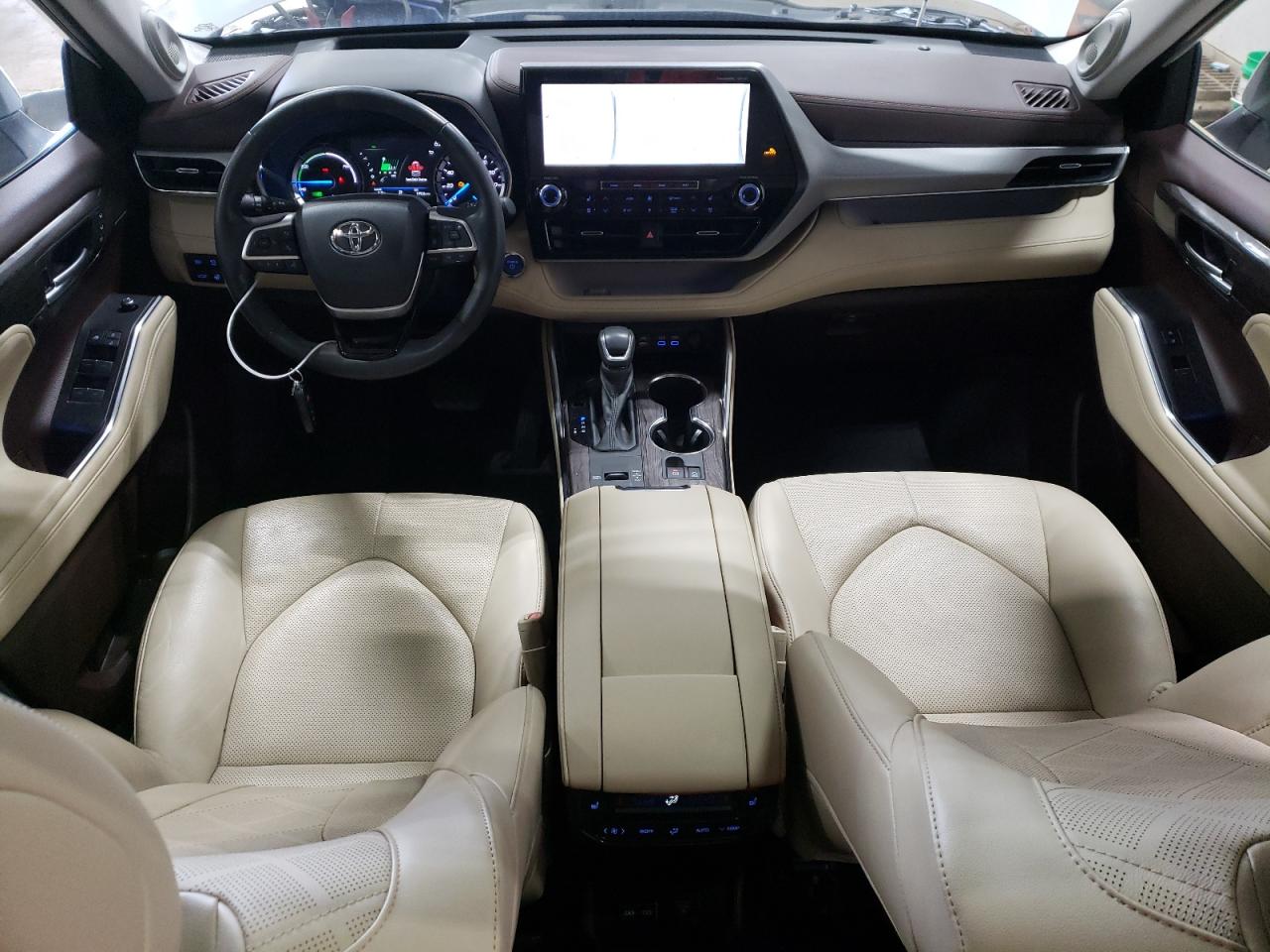 2022 TOYOTA HIGHLANDER HYBRID PLATINUM VIN:5TDEBRCH9NS70980