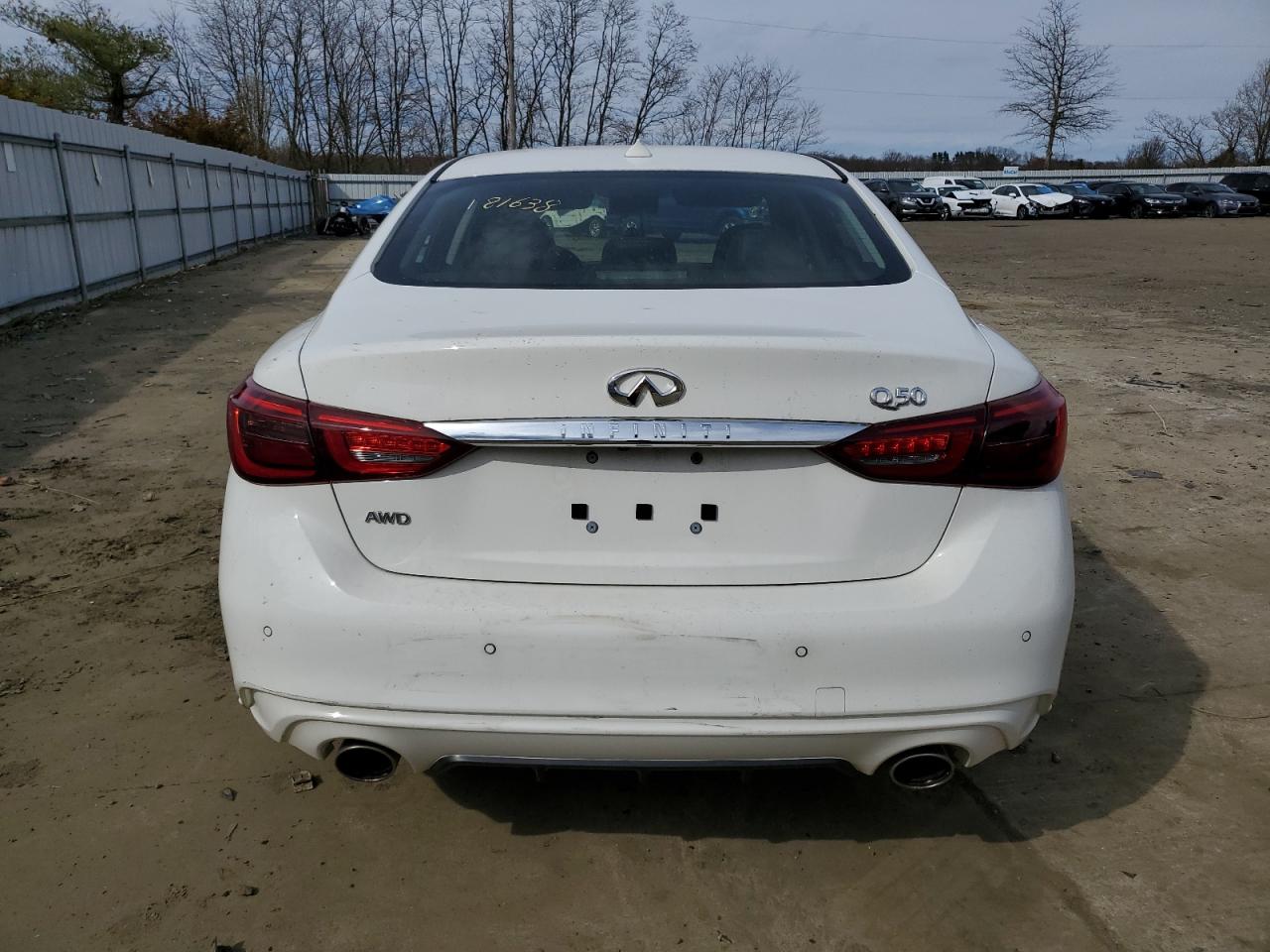 2022 INFINITI Q50 LUXE VIN:JN1EV7BR0NM341090