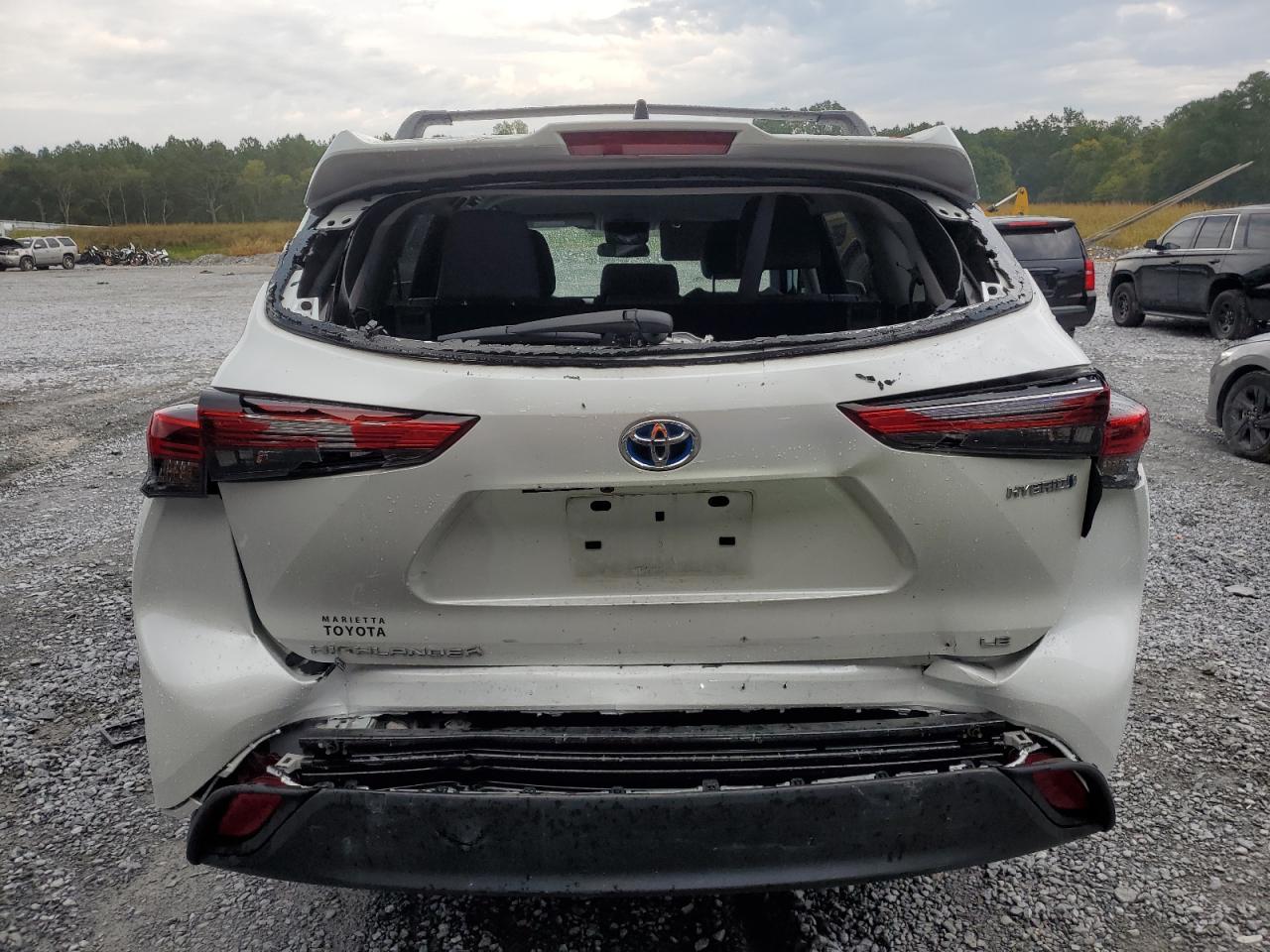 2022 TOYOTA HIGHLANDER HYBRID LE VIN:5TDZARAH7NS516860