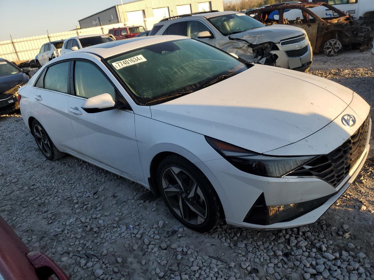 2022 HYUNDAI ELANTRA LIMITED VIN:5NPLP4AG6NH057664