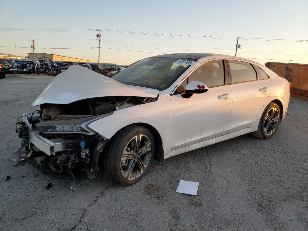 2022 KIA K5 EX VIN:5XXG34J2XNG104319