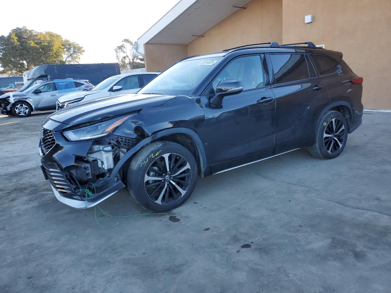 2022 TOYOTA HIGHLANDER XSE VIN:5TDJZRBH2NS166414