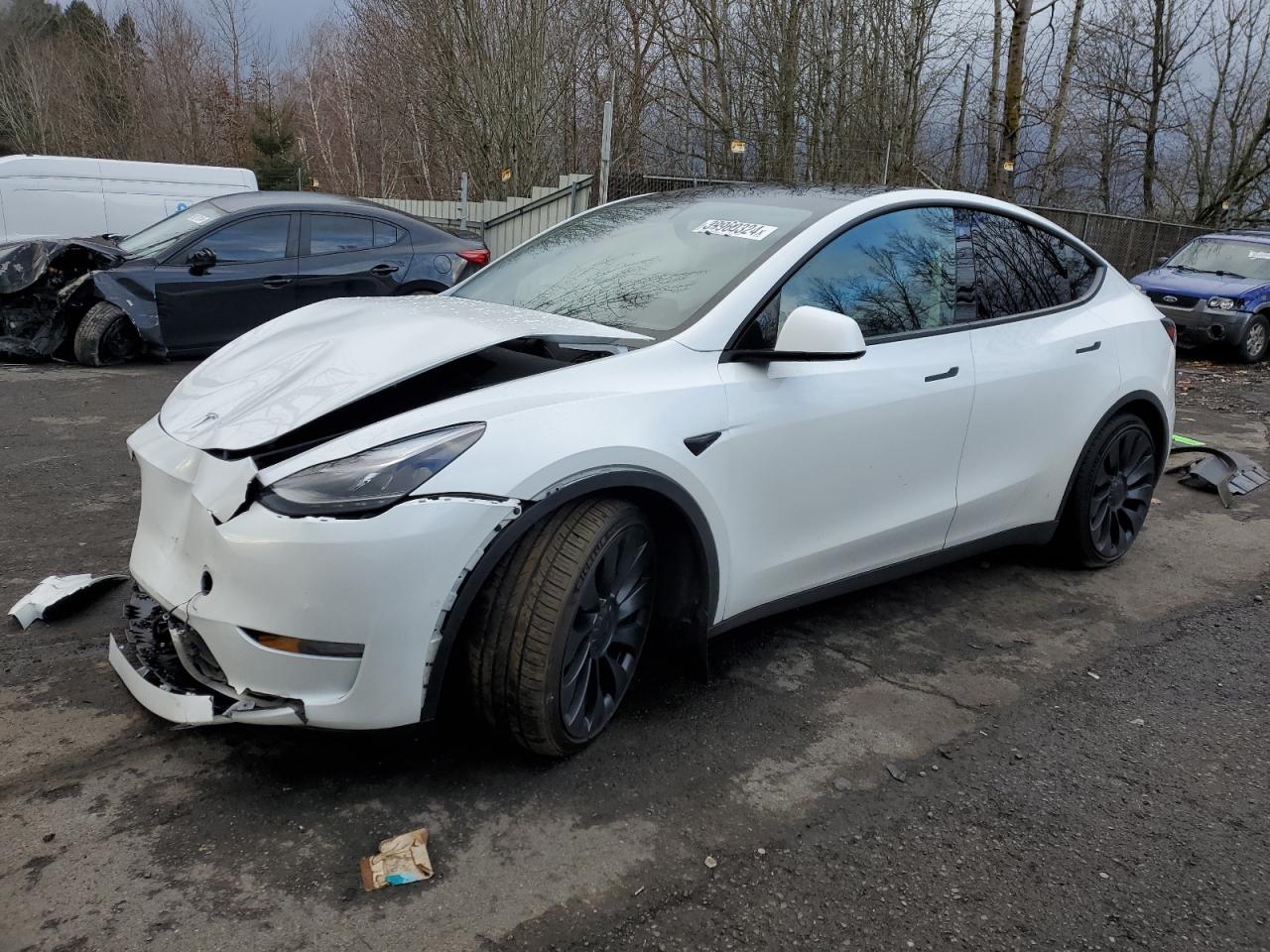 2022 TESLA MODEL Y  VIN:7SAYGDEF3NF462714