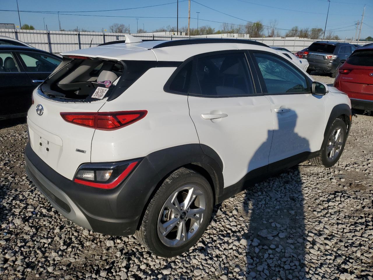 2023 HYUNDAI KONA SEL VIN:KM8K6CAB2PU001027