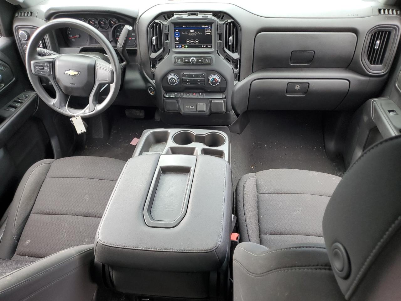 2022 CHEVROLET SILVERADO K1500 CUSTOM VIN:1GCPDBEK4NZ566576