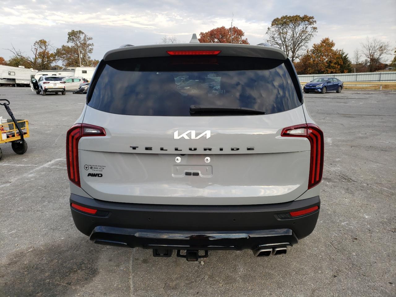 2022 KIA TELLURIDE SX VIN:5XYP5DHCXNG231642