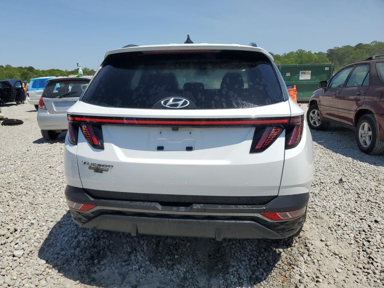 2022 HYUNDAI TUCSON SEL VIN:5NMJF3AE2NH005982
