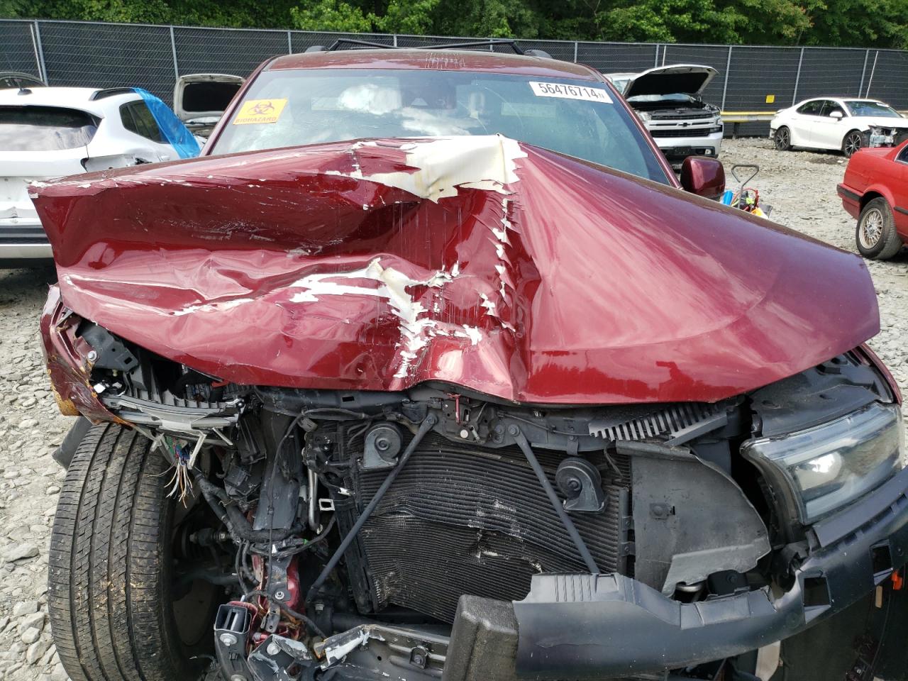 2022 DODGE DURANGO GT VIN:1C4RDJDG4NC134251