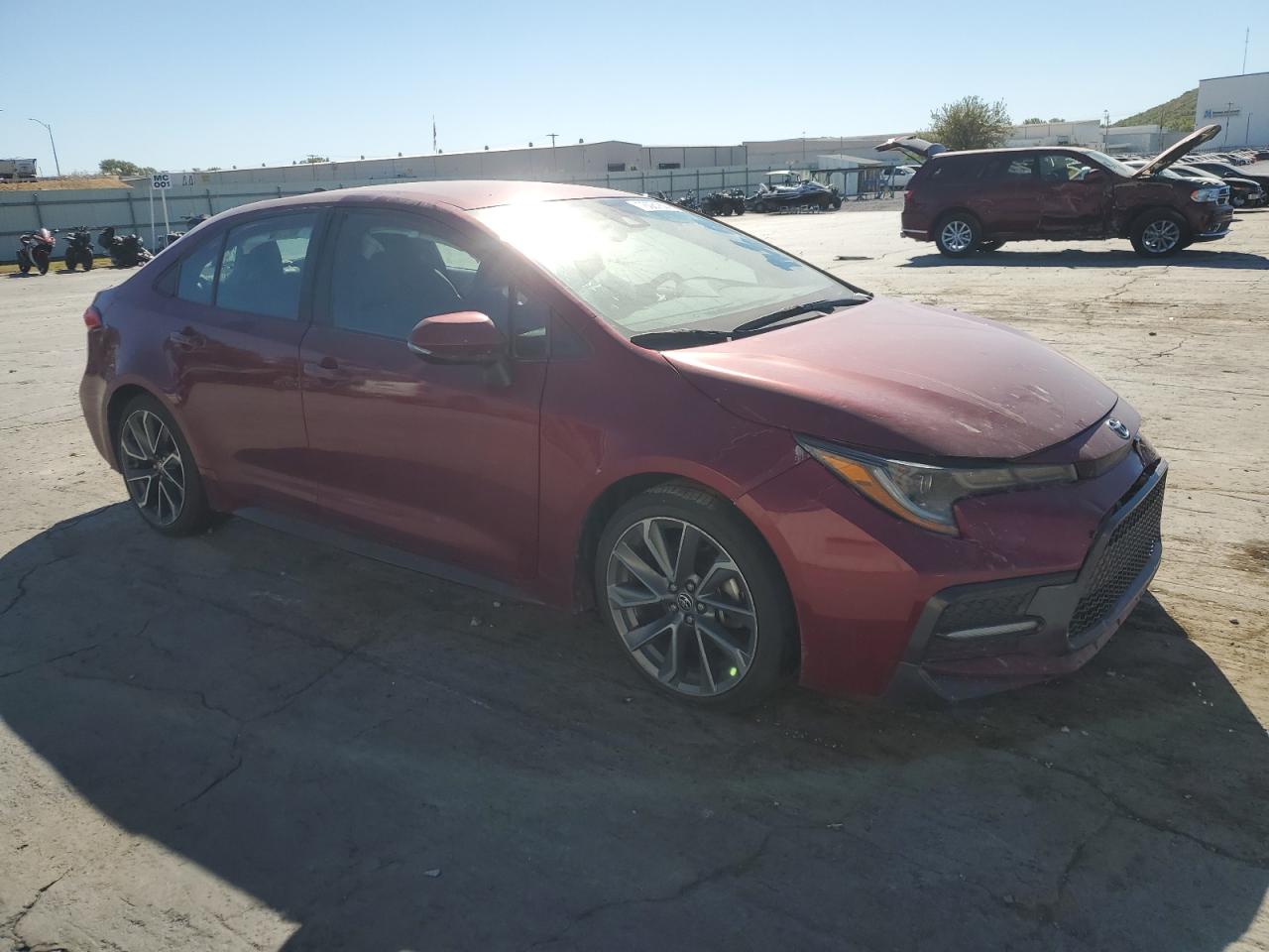 2022 TOYOTA COROLLA SE VIN:5YFS4MCE1NP103405