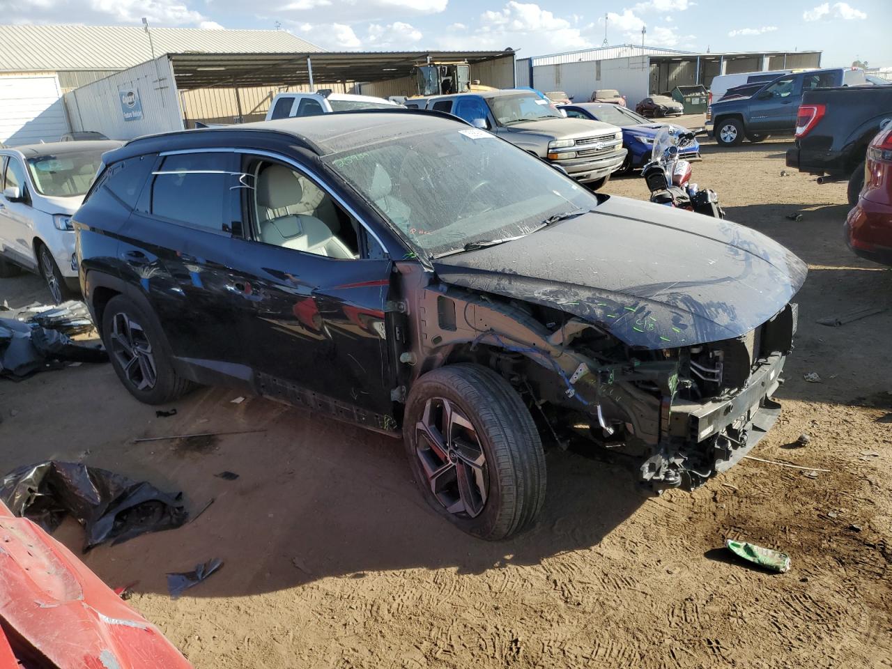 2022 HYUNDAI TUCSON LIMITED VIN:KM8JECA19NU036666
