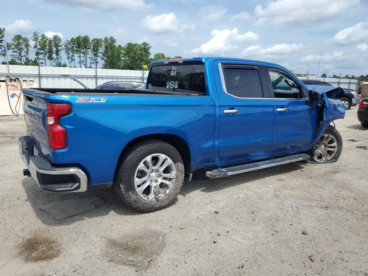 2022 CHEVROLET SILVERADO K1500 LTZ VIN:1GCUDGEL9NZ534120