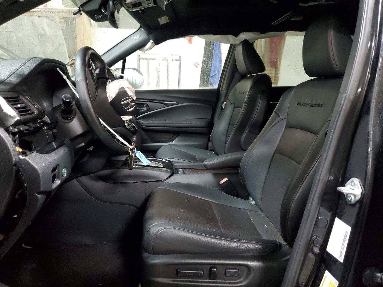 2022 HONDA PILOT BLACK VIN:5FNYF6H76NB078636