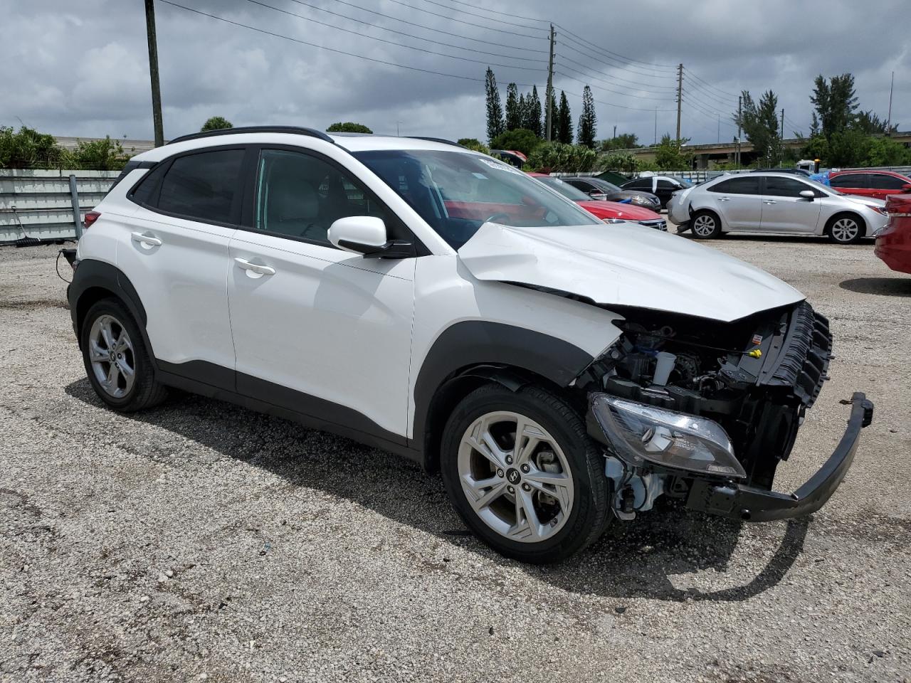 2022 HYUNDAI KONA SEL VIN:KM8K32AB6NU886851