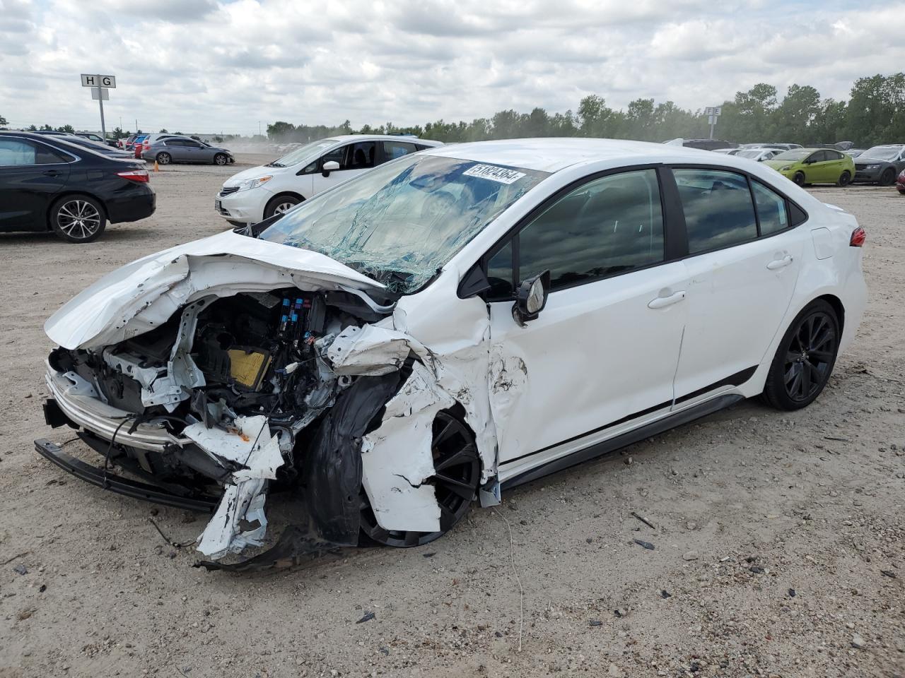 2023 TOYOTA COROLLA SE VIN:5YFS4MCE4PP160975