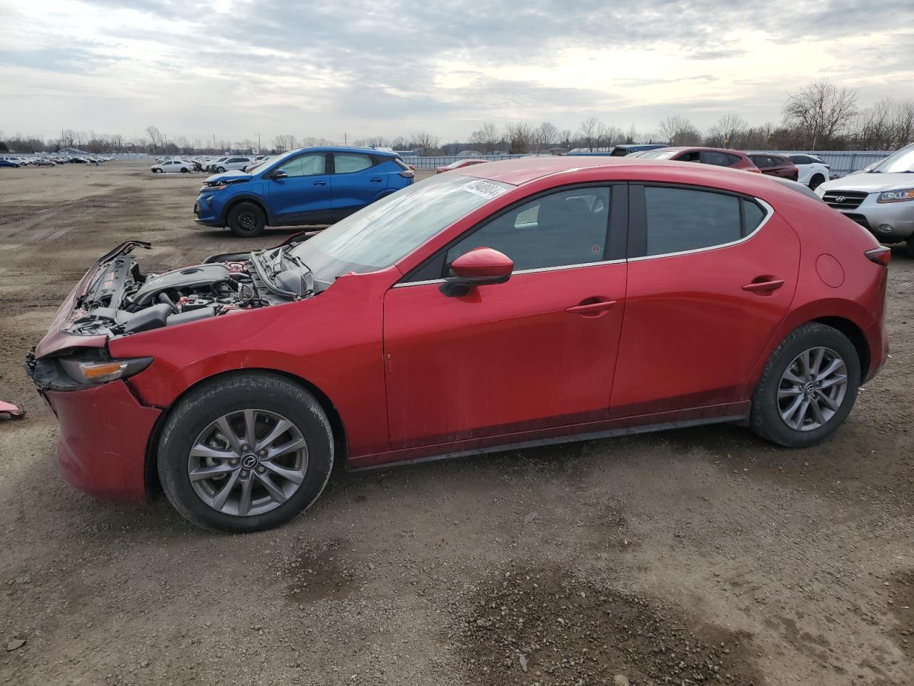 2022 MAZDA 3 SELECT VIN:JM1BPAK72N1510033