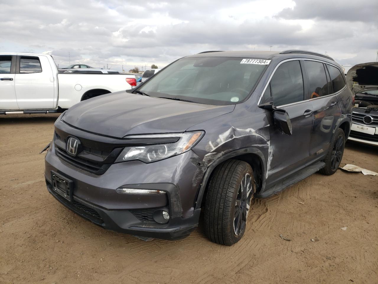2022 HONDA PILOT SE VIN:5FNYF6H22NB004490
