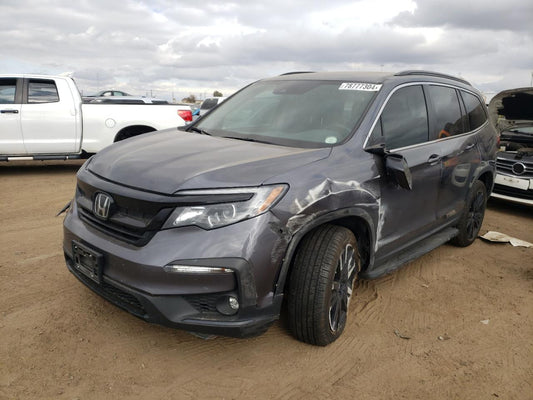 2022 HONDA PILOT SE VIN:5FNYF6H22NB004490