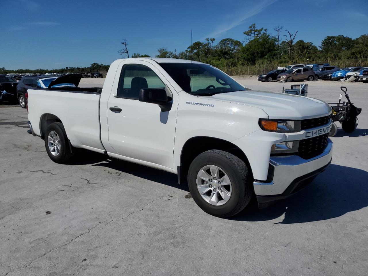 2022 CHEVROLET SILVERADO LTD C1500 VIN:3GCNWAED2NG165072