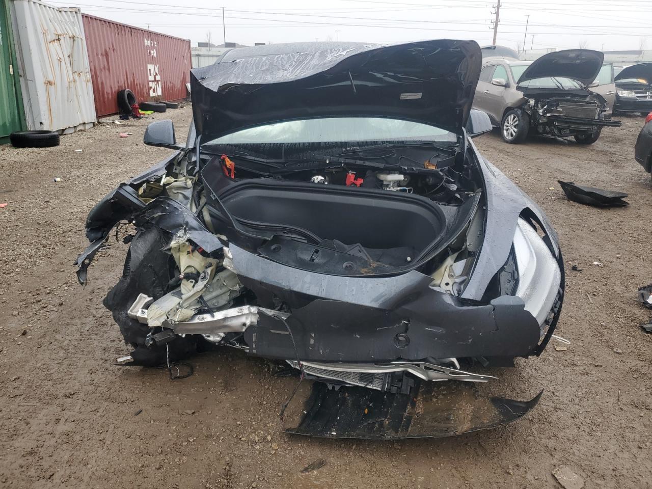 2023 TESLA MODEL Y  VIN:7SAYGDEE8PF877148