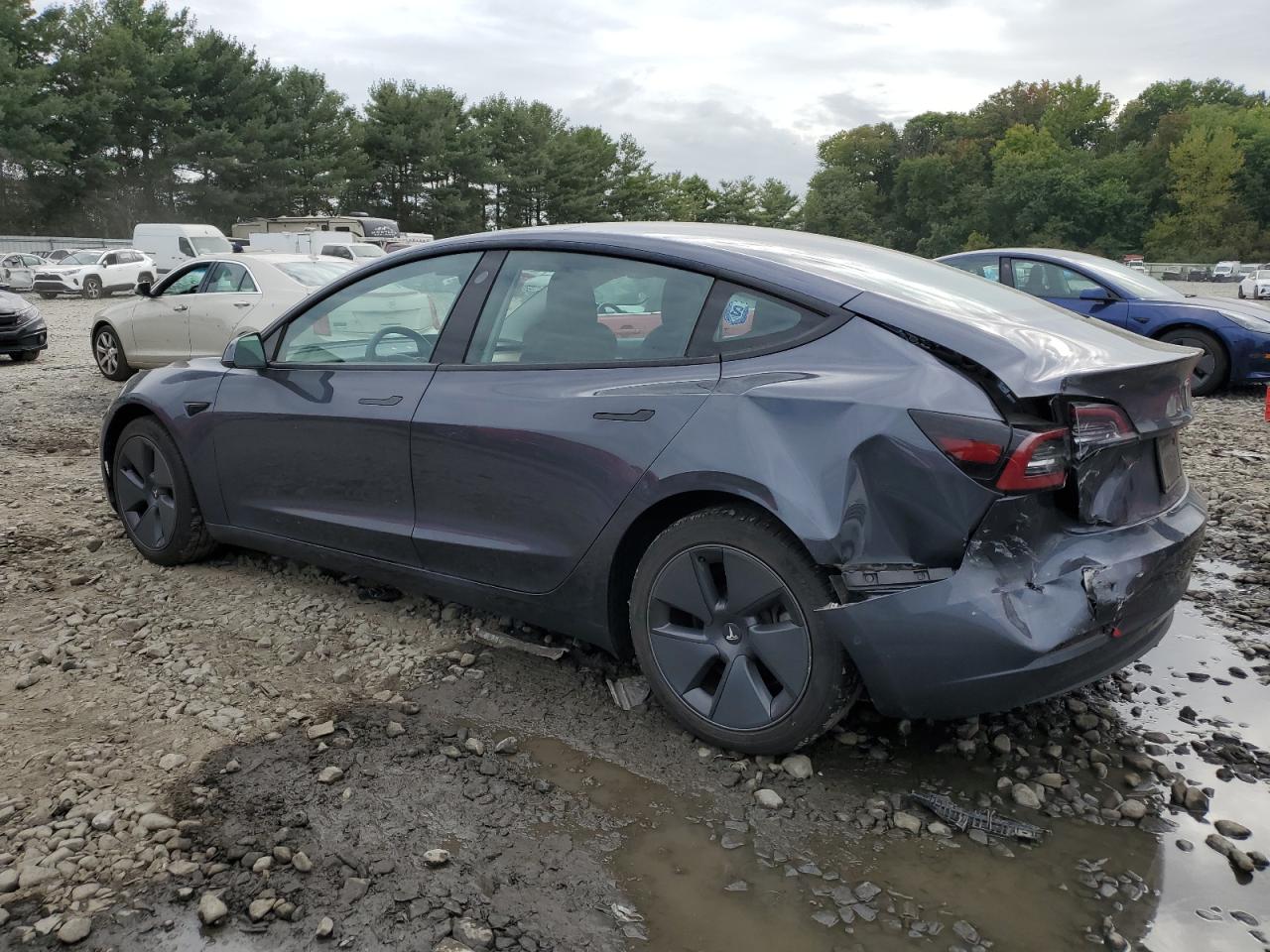 2022 TESLA MODEL 3  VIN:5YJ3E1EB8NF196468